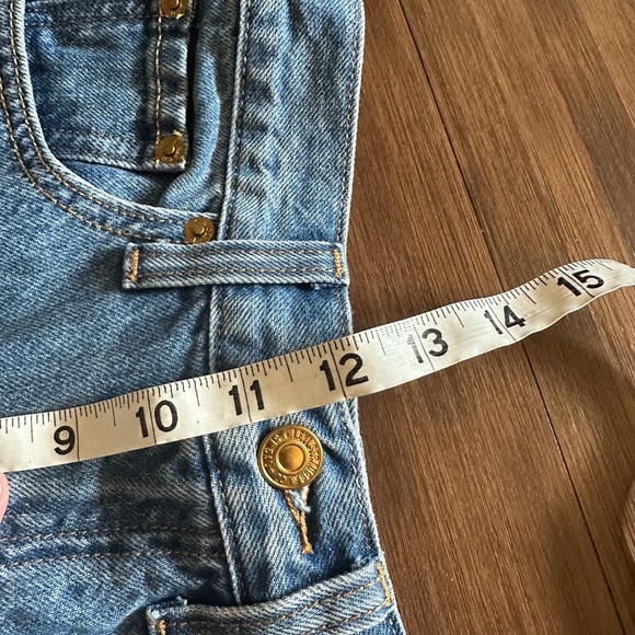 Levi's x Pokemon Misty's High Waisted Denim Shorts rare limited edition Size 24 - Picture 8 of 10